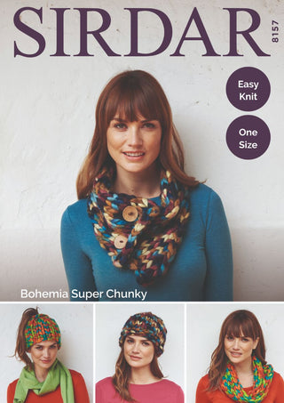 S8157 Accessories in Sirdar Bohemia Super Chunky