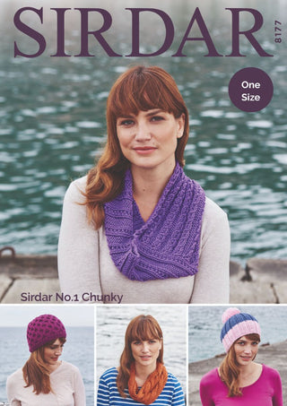 S8177 Accessories in Sirdar No.1 Chunky