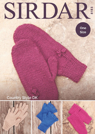 S8183 Gloves in Sirdar Country Style DK