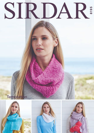 S8195 Accessories in Sirdar Temptation Chunky