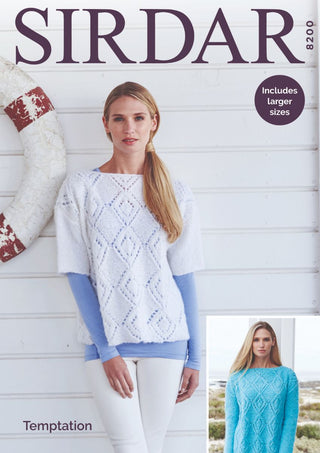 S8200 Sweaters in Sirdar Temptation