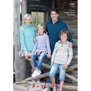 S480 Heritage Arans, 17 Aran designs for all the family