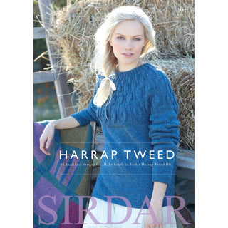 S494 Harrap Tweed DK, 22 designs for adults and children in Harrap Tweed DK