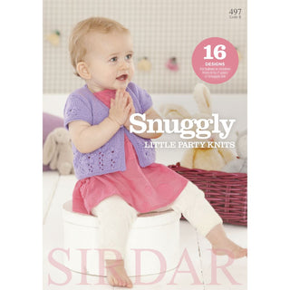 S497 Snuggly Little Party Knits, 16 designs for babies and Children in Snuggly DK