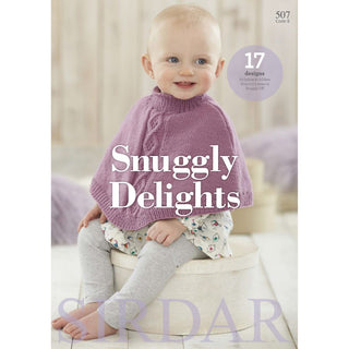 S507 Snuggly Delights, 17 designs for babies and children in Snuggly DK