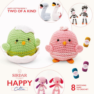 Sirdar Happy Cotton DK Book 3 - Two Of A Kind
