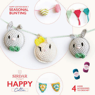 Sirdar Happy Cotton DK Book 7 - Seasonal Bunting