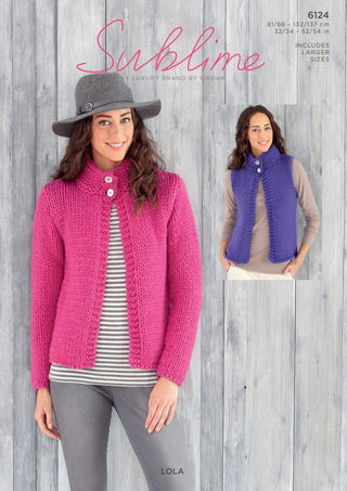SU6124 Women's Cardigan in Sublime Lola