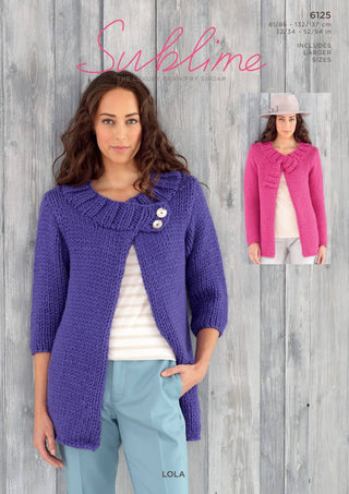 SU6125 Women's Cardigan in Sublime Lola
