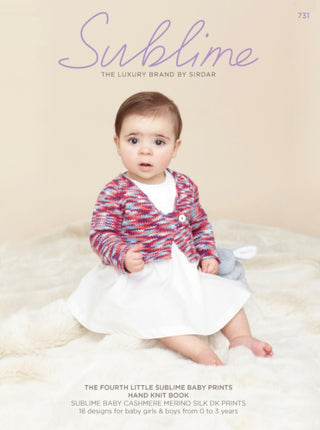 Sublime 731 - The Fourth Little Sublime Baby Prints Hand Knit Book