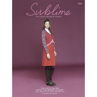 SU690 The Ninth Sublime Extra Fine Merino DK Book, 13 designs for women