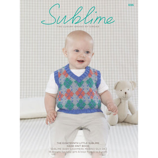SU696 The Eighteenth Little Sublime Hand Knit Book, 18 designs for babies and children