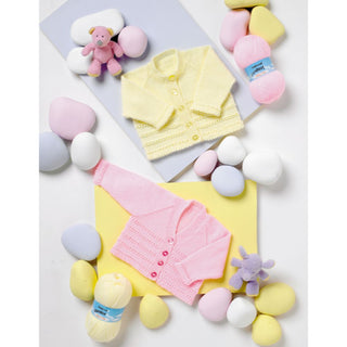 St8209 Baby Cardigans Wondersoft 3ply