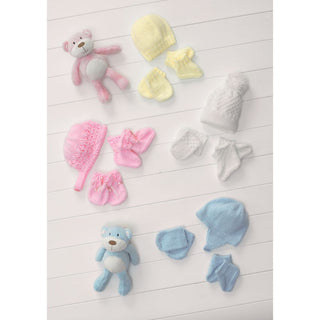 St8615 Baby Hats, Booties and Mittens Wondersoft Merry Go Round