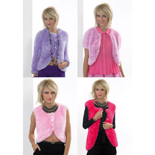 St8697 Ladies Cardigans and Waistcoats Eskimo DK