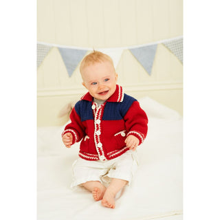 St8792 Baby Cardigan Lullaby DK