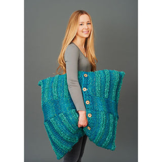 St8804 Floor Cushion Swift Knit Super Chunky