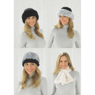 St8886 Ladies Hats and Scarves Eskimo DK