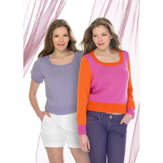 St8909 Ladies Jumpers Classique Cotton DK