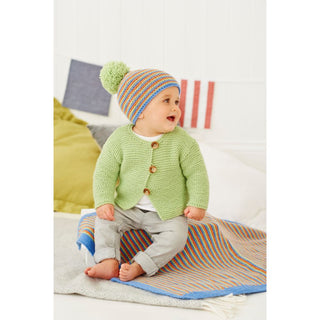 St8974 Children's Cardigans, Hat and Blanket Lullaby DK