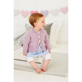 St8980 Children's Cardigans Lullaby DK