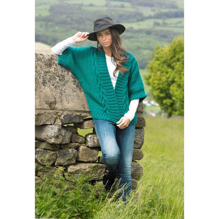 St9077 Ladies Cable Jacket Special Chunky