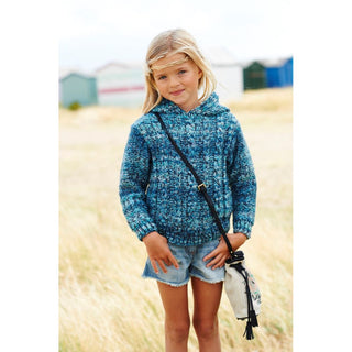 St9084 Children's Cable Jumper and Hoodie Carnival Chunky