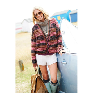 St9086 Ladies Waistcoat, Jacket and Snood Carnival Chunky