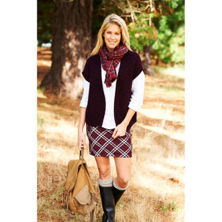 St9097 Ladies Waistcoat Alpaca DK