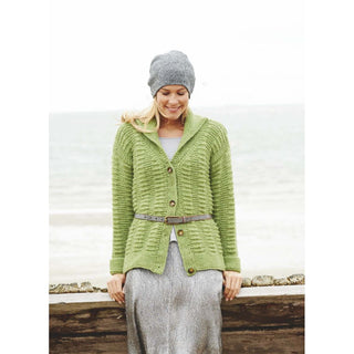 St9112 Ladies Cardigan Alpaca Chunky