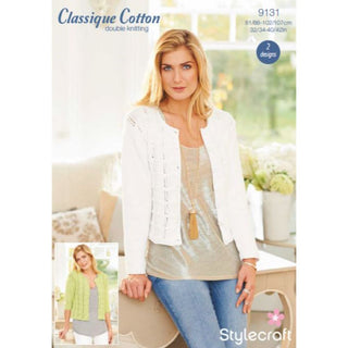 St9131 Ladies Cardigan Classique Cotton DK
