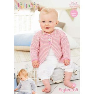 St9173 Baby Cardigan and Jumper Lullaby DK