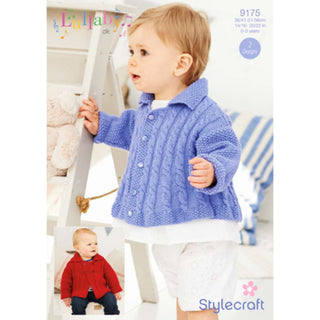 St9175 Baby Cable Jacket Lullaby DK