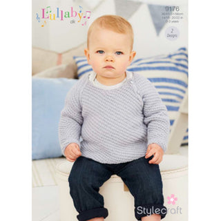 St9176 Baby Travelling Rib Jumper Lullaby DK