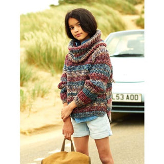 St9190 Children's Jumper, Snood and Hat Carnival Chunky