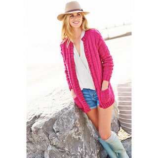 St9193 Ladies Cardigan Life Chunky