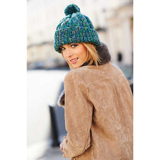 St9201 Adult Cable Hat Mosaic Super Chunky