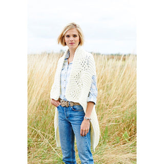 St9224 Ladies Lace Edge One Piece Waistcoat