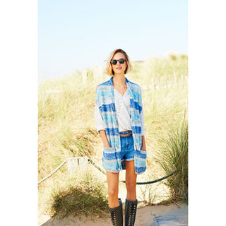 St9242 Ladies Cable Edge Waistcoats Sundae