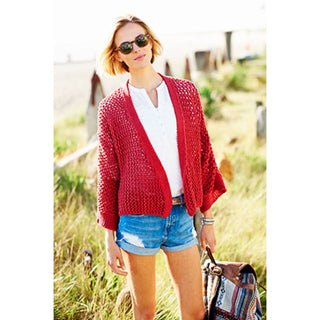 St9248 Ladies Cardigan Malabar Aran