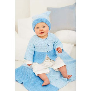 St9270 Baby Jackets, Hat and Blanket Wondersoft DK