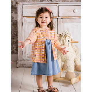 St9278 Children's Jumper and Cardigan Lullaby Print DK