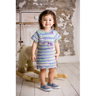 St9283 Children's Jumper and Dress Lullaby Print DK