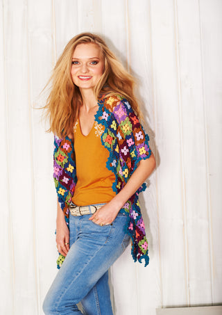 St9288 Ladies Wrap Classique Cotton DK