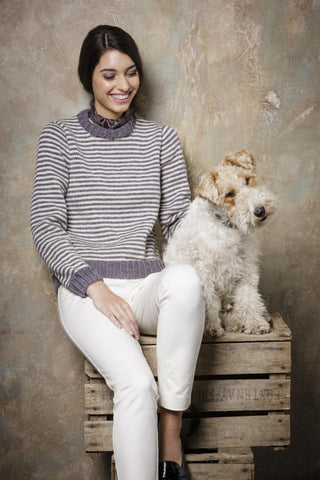 St9290 Ladies Jumper and Cardigan Batik DK