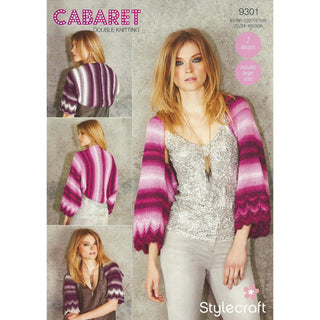 St9301 Ladies Shrug Cabaret DK