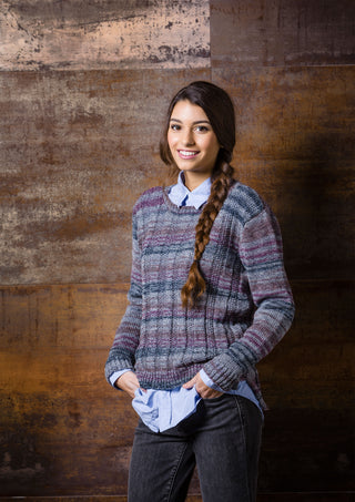 St9318 Jumper and Cardigan for Women in Stylecraft Vintage Look DK