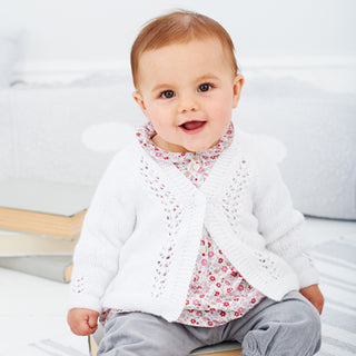 St9389 Cardigans for Babies in Stylecraft Wondersoft 4ply