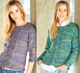 St9406 Woman's Sweaters in Stylecraft Batik Elements DK