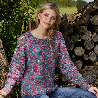 St9427 Jumper and Cardigan for Women in Stylecraft Tweedy DK